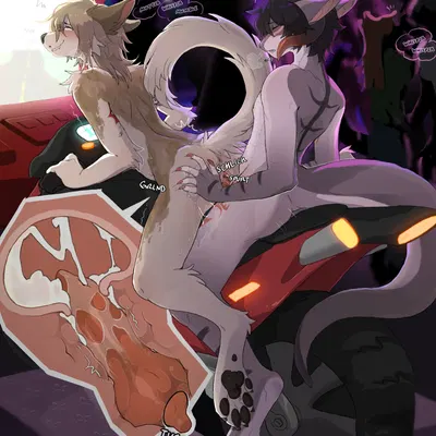 beast (tbdborzoi), kade (kyunami) (european mythology, mythology) created by tbdborzoi