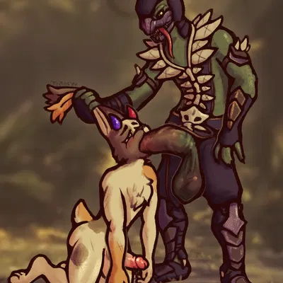 bec the rabbit, reptile (mortal kombat) (mortal kombat) created by teitoryu