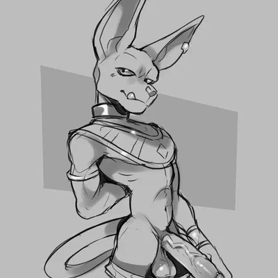 beerus (dragon ball, dragon ball super) created by k1ngl30n