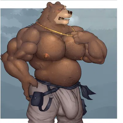 ben bigger (mihoyo, zenless zone zero) created by fleshformomo