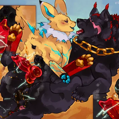 black the wolf, fan character, static (lauraleafeon) (nintendo, pokemon) created by lynx scenting