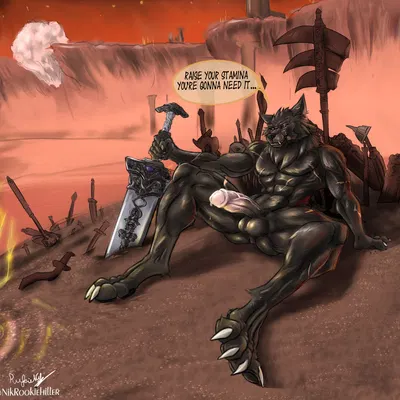 blaidd (elden ring) (dark souls, elden ring) created by rookiehiller