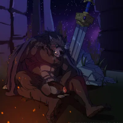 blaidd (elden ring) (elden ring, fromsoftware) created by k1ngl30n