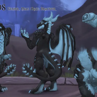 blizzard entertainment, european mythology created by reku illustration