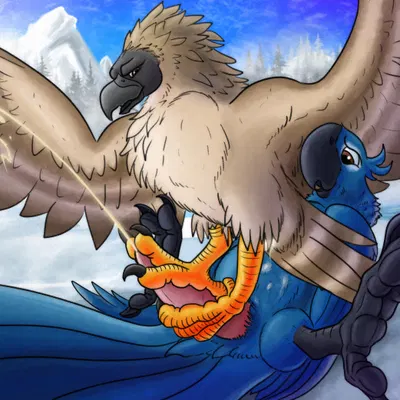 blu (rio), pirate eagle (blue sky studios, rio (series)) created by fol