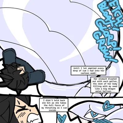 blue-eyes toon dragon (mythology, yu-gi-oh!) created by zoruadrawsstuff