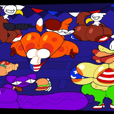 bob (superiorfox), cain (superiorfox), lucy swallows (4th of july) created by superiorfox