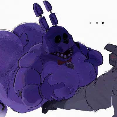 bonnie (fnaf) (five nights at freddy's, scottgames) created by debudraws