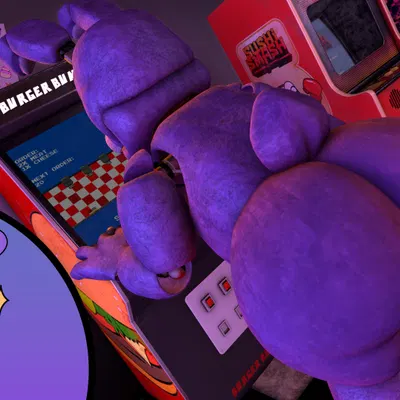 bonnie (fnaf) (five nights at freddy's, scottgames) created by nsg editor