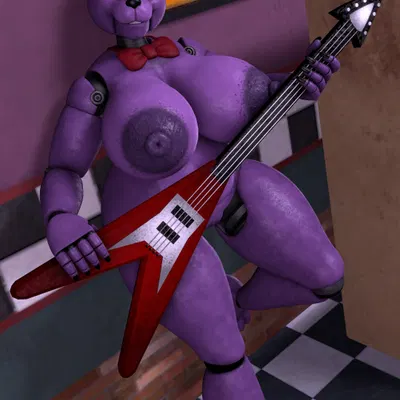 bonnie (fnaf) (five nights at freddy's, scottgames) created by tade48