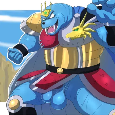 borahorn (dragon quest, dragon quest: the adventure of dai) created by white6000