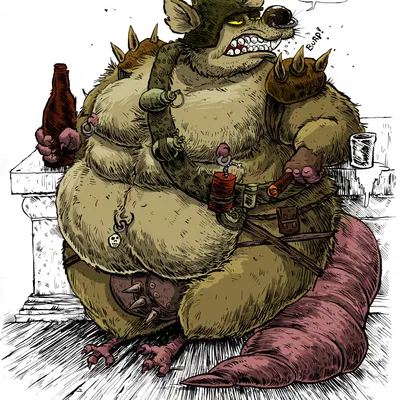 boss rat (sally and the stompers) created by jwbalsley