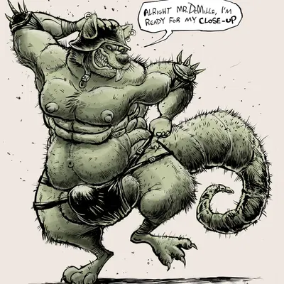 boss rat (sally and the stompers, sunset boulevard) created by jwbalsley