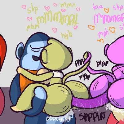 boyd (animal crossing), elise (animal crossing), nana (animal crossing) (animal crossing, nintendo) created by klutzatdusk