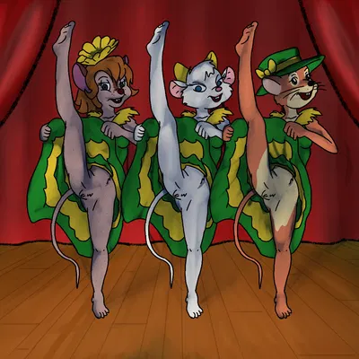 bridget (an american tail), emily (cmcm), miss kitty mouse (an american tail, country mouse and city mouse) created by causticutie