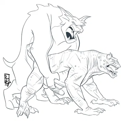 bronx (gargoyles) (disney, gargoyles) created by aerosaur83