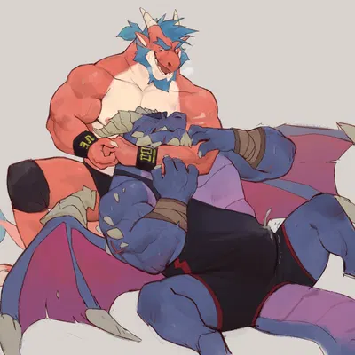 bubba (spyro), gavis (wolgensim), rescued dragons (spyro) (activision, mythology) created by 0rang3