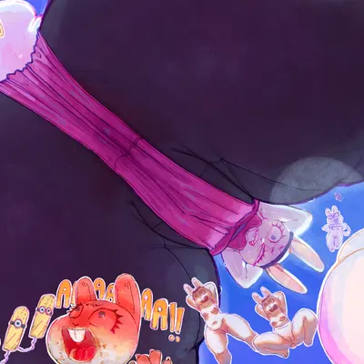 bunny (zoobe) (i ate so much fucking shit on the fourth of july, zoobe) created by smashmat