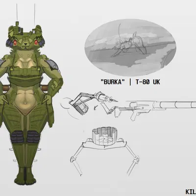 burka (a12) (t-80) created by killka