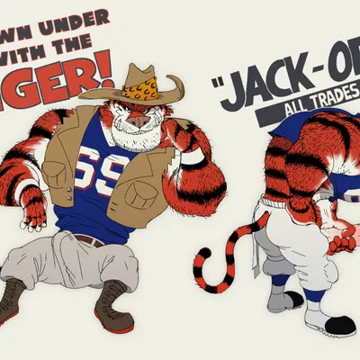 buzz (mascot) created by catsnbriefs, cedamuc1