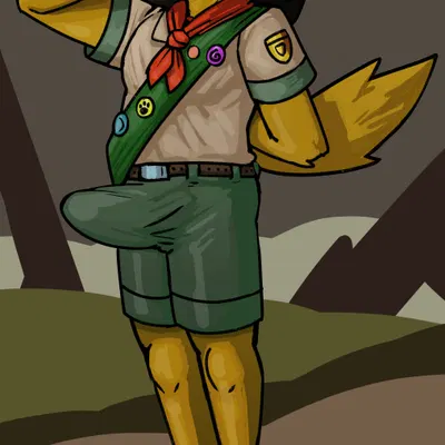 caine latrans created by anothermeekone