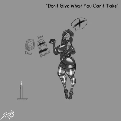 cassandra stamatis, eddie stripesocks, edwina tucker created by saliant