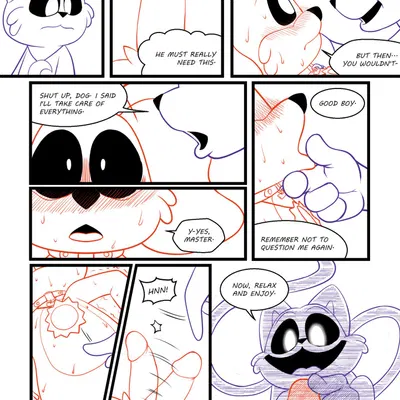 catnap (poppy playtime), dogday (poppy playtime) (mob entertainment, poppy playtime) created by theartbreaker1