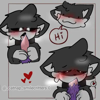 catnap (poppy playtime), oniricat (terraria character) (mob entertainment, poppy playtime) created by oniricat