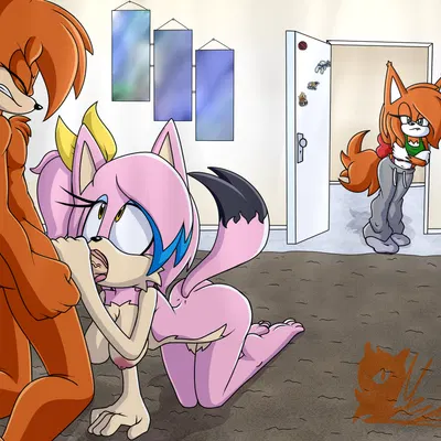 charli the fox, fan character, meyk the lynx (sega, sonic the hedgehog (series)) created by meyk