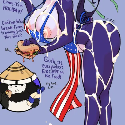 chen stormstout, li li stormstout (4th of july, blizzard entertainment) created by fakeryway