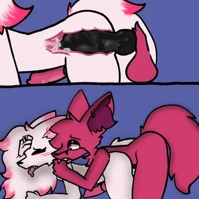 cherry (poisonedcherry), luxia (gfox) created by poisonedcherry (artist)