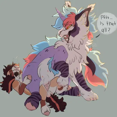 chicken scratch, night thunder (hasbro, my little pony) created by miss majesty