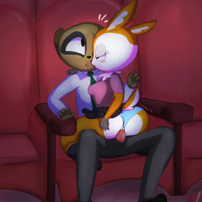 chief komiya, tsunoda (aggretsuko) (aggretsuko, patreon) created by mautis skunk