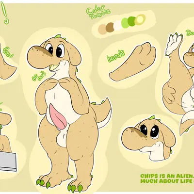 chips (woofington gator) created by woofington gator