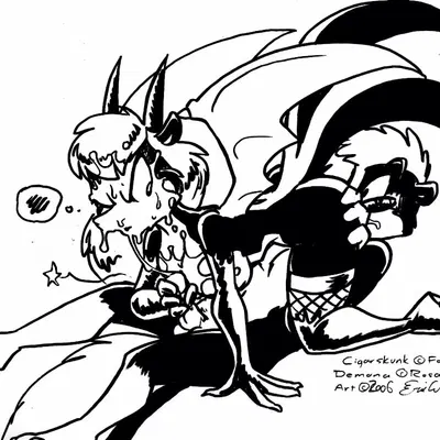 cigarskunk, demona (joe rosales) created by eric schwartz