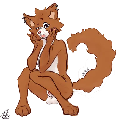 cinnamon the cat (cinnamon) created by pitta the italian