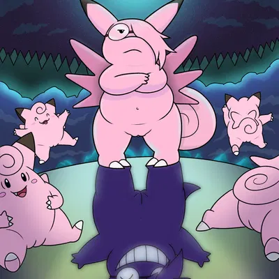 clair the clefable (nintendo, pokemon) created by nishi oxnard