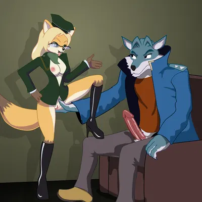 coach wolfe, lt. fox vixen, sandra ren (sek studio, squirrel and hedgehog) created by flufdustbunny