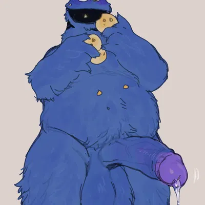 cookie monster (muppets, pbs) created by bebebebebe