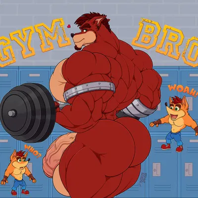 crash bandicoot, crunch bandicoot (activision, crash bandicoot (series)) created by kamui behemoth