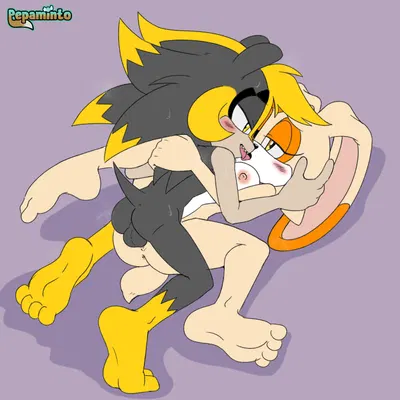 cream the rabbit, fan character, zau the tenrec (sega, sonic the hedgehog (series)) created by pepamintop