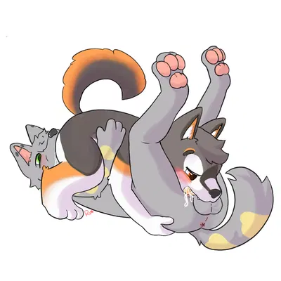 curlyshep, lou (thewolf) created by rubenthestarpup