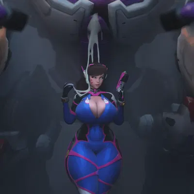 d.va (overwatch) (blizzard entertainment, overwatch) created by ghostoast