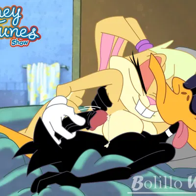daffy duck, lola bunny (looney tunes, the looney tunes show) created by bolillo werito