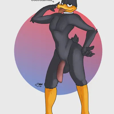 daffy duck (looney tunes, warner brothers) created by krowbutt