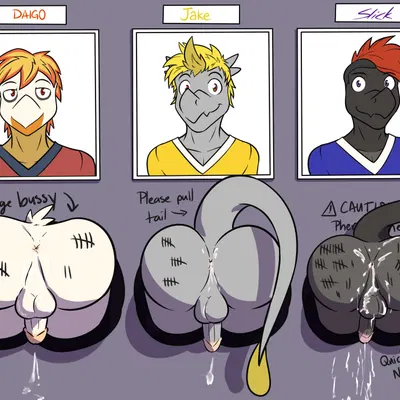 daigo (fuze), jake (fuze), slick (fuze) (nintendo, pokemon) created by fuze