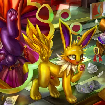 dakota (trepidfox), kricket (trepidfox) (nintendo, pokemon) created by d685ab7f