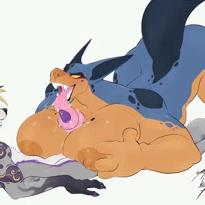 damien woof, dinodog (yogoat) created by lofiflavors, yogoat