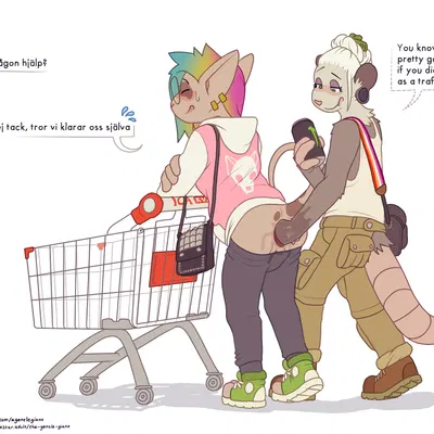 daniela idril, olivia lumence (ica, monster energy) created by the gentle giant