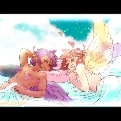 dark pit, pit (kid icarus) (kid icarus, nintendo) created by soft sizzle